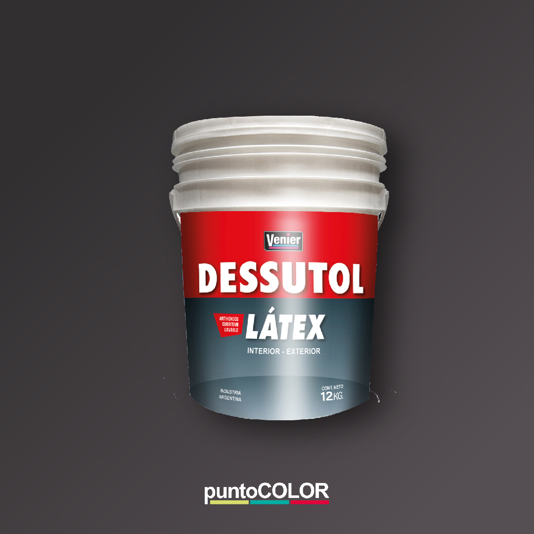 Dessutol Latex Exterior Interior 10 lt Venier
