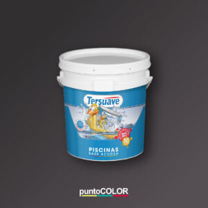 Piscina base acuosa Azul o  Blanco 10 lt.Tersuave