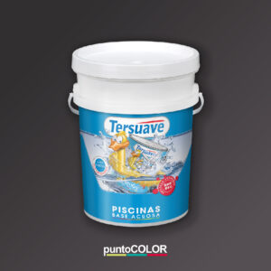 Piscina base acuosa Azul o  Blanco 20 lt. Tersuave